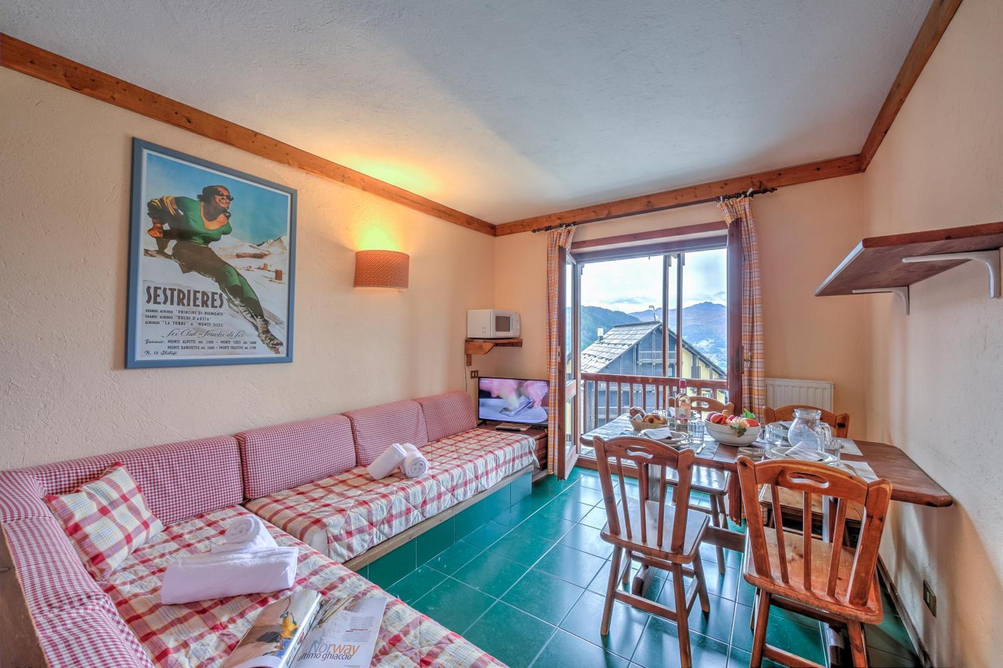 Grange Hike & Ski Sestriere Apartments חדר תמונה
